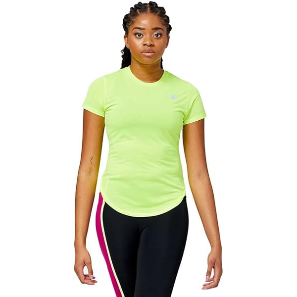 【NEW BALANCE】 WOMEN Quick Dry Letter Short Sleeve NEW BALANCE】 WOMEN Quick Dry Letter Short Sleeve
